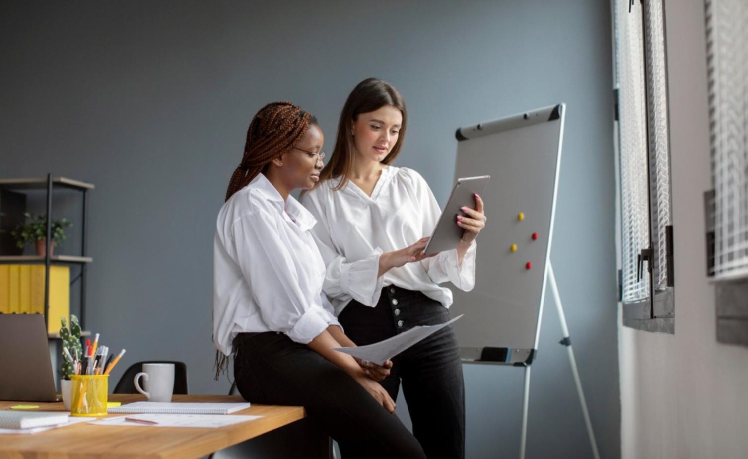 Interactive financial modelling workshop showing hands-on learning approach